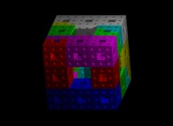 The Menger Sponge -iteration 3- 